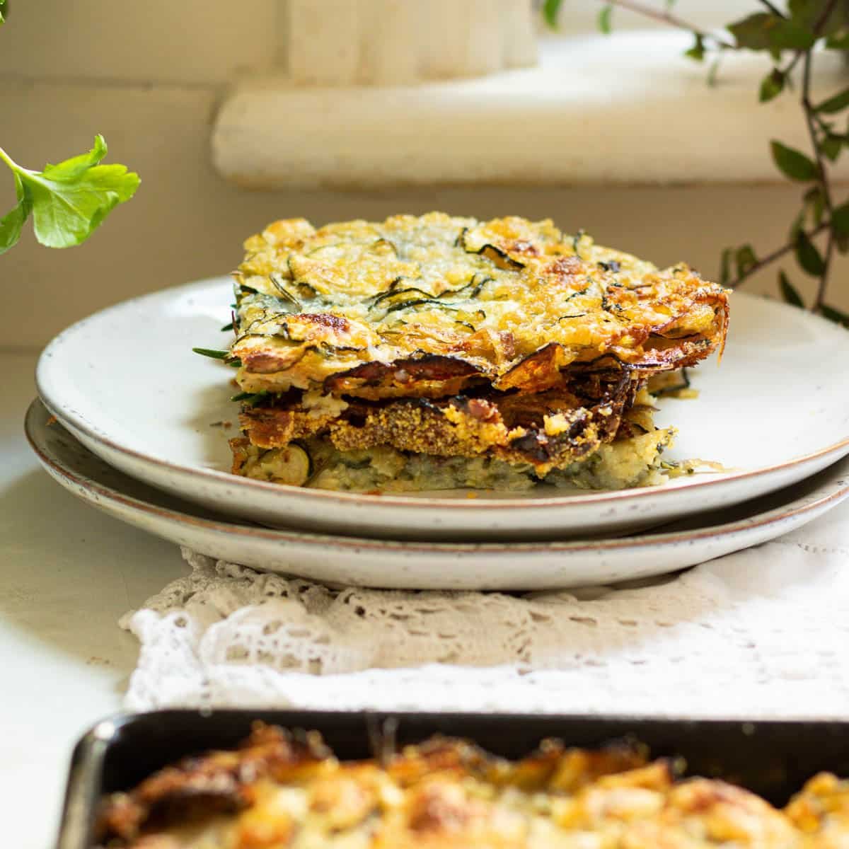 Zucchini Scarpaccia: Easy Vegan Italian Tart