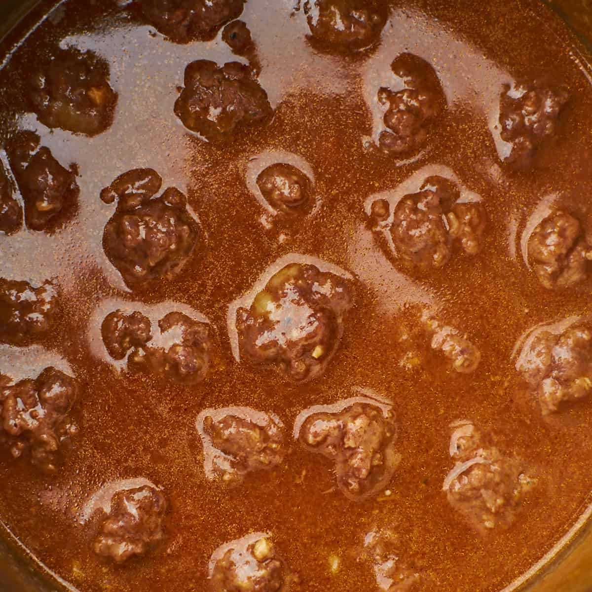 Slow Cooker Salisbury Steak Meatballs (EASY Recipe!)
