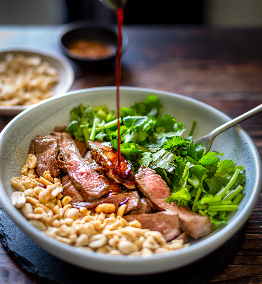 Asian Steak Salad – Quick and Easy