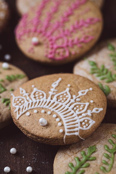 Chai Ginger Spice Cookies