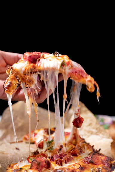 Air Fryer Paneer Tikka Naan Pizza