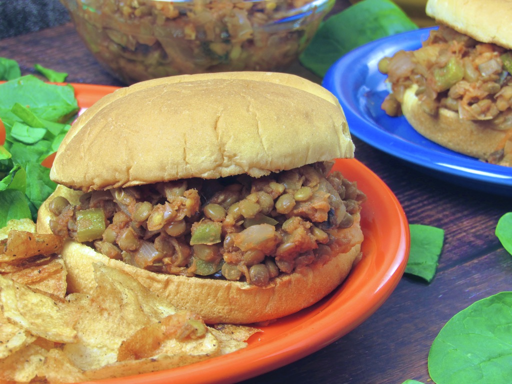 Vegan Lentil Sloppy Joes