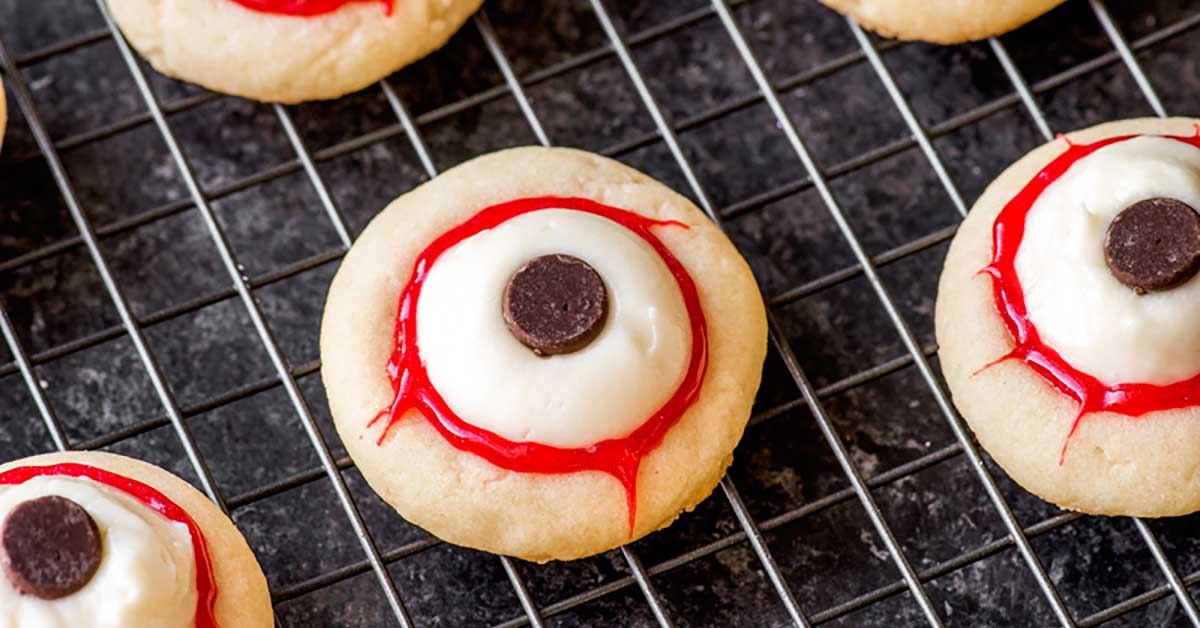 Eyeball Cookies