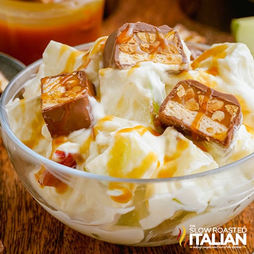 Snickers Apple Salad (Cheesecake Salad Recipe) + Video