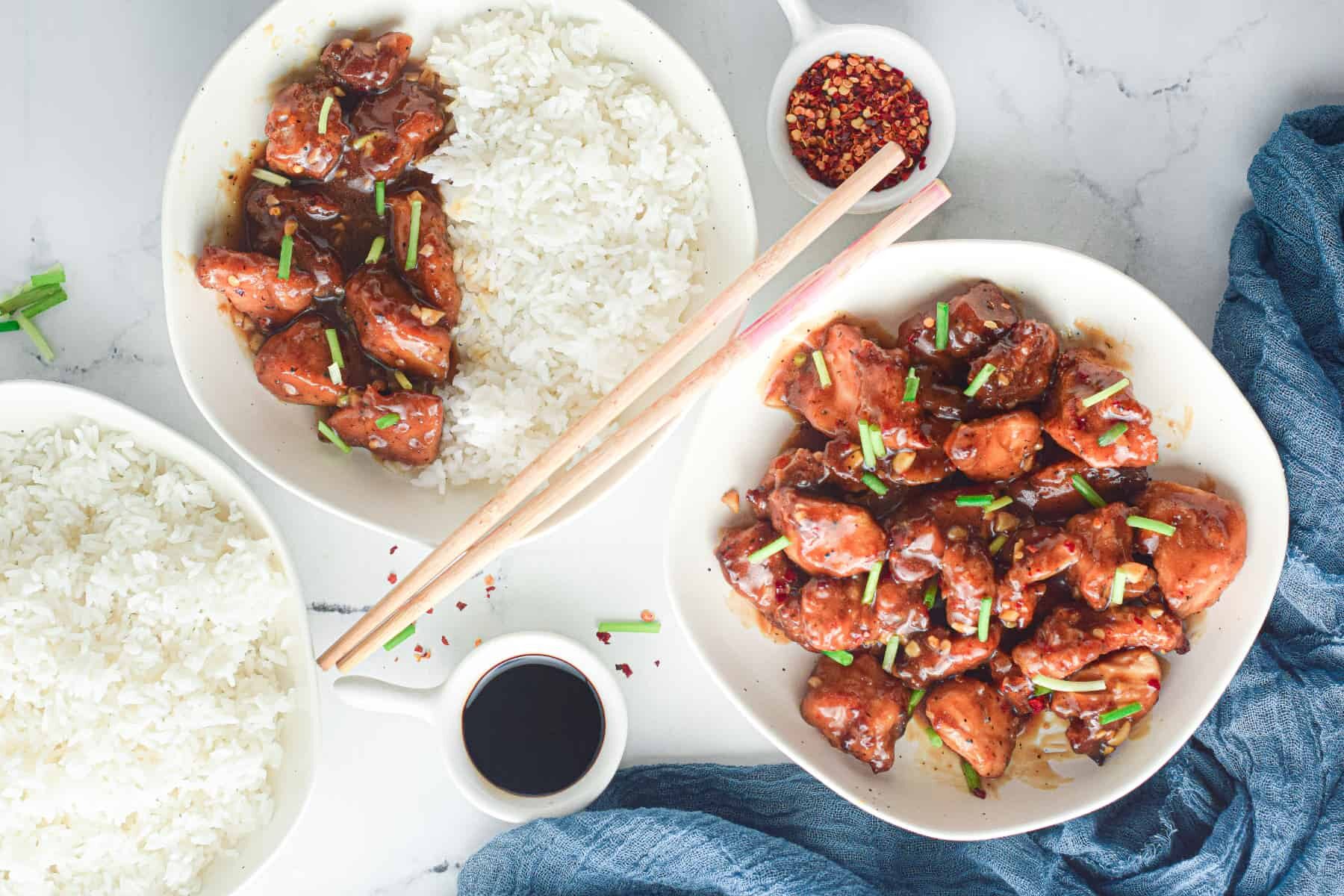 Air Fryer Honey Garlic Chicken