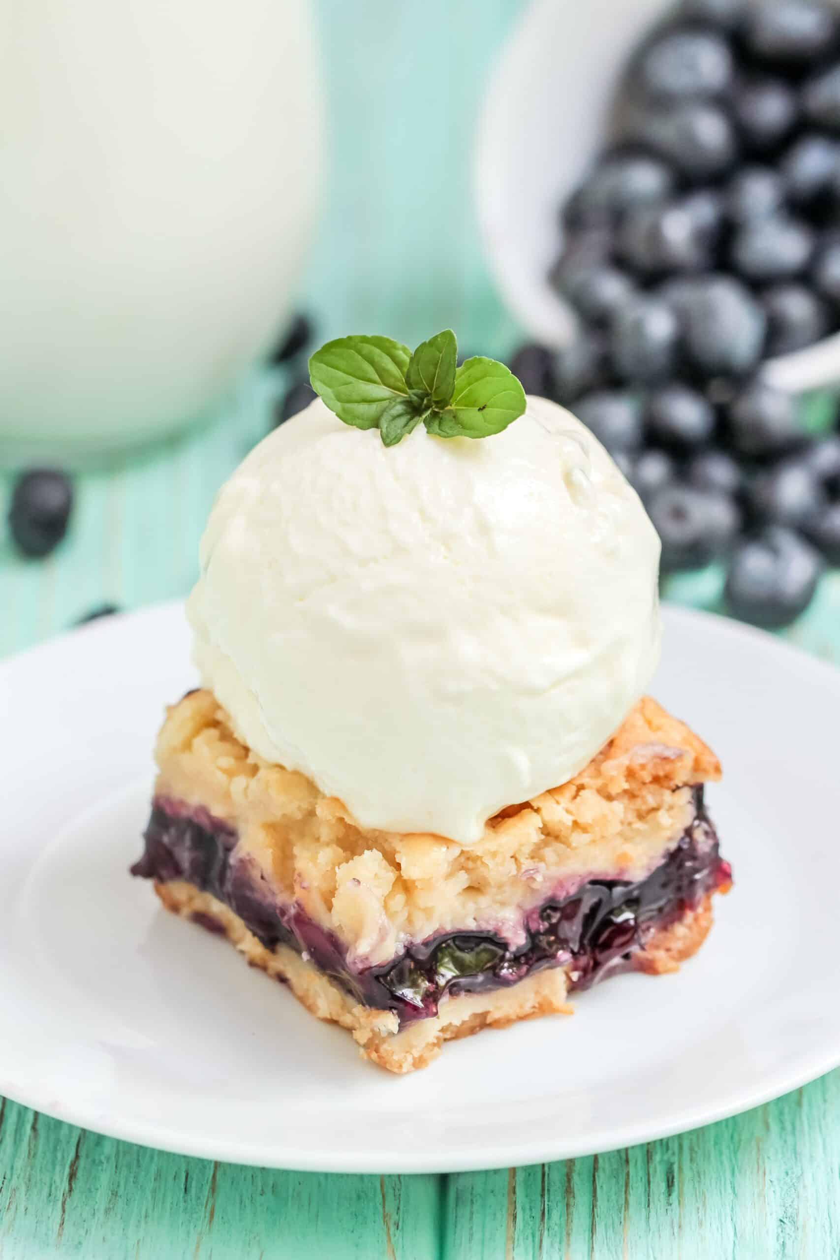 Blueberry Cream Cheese Bars