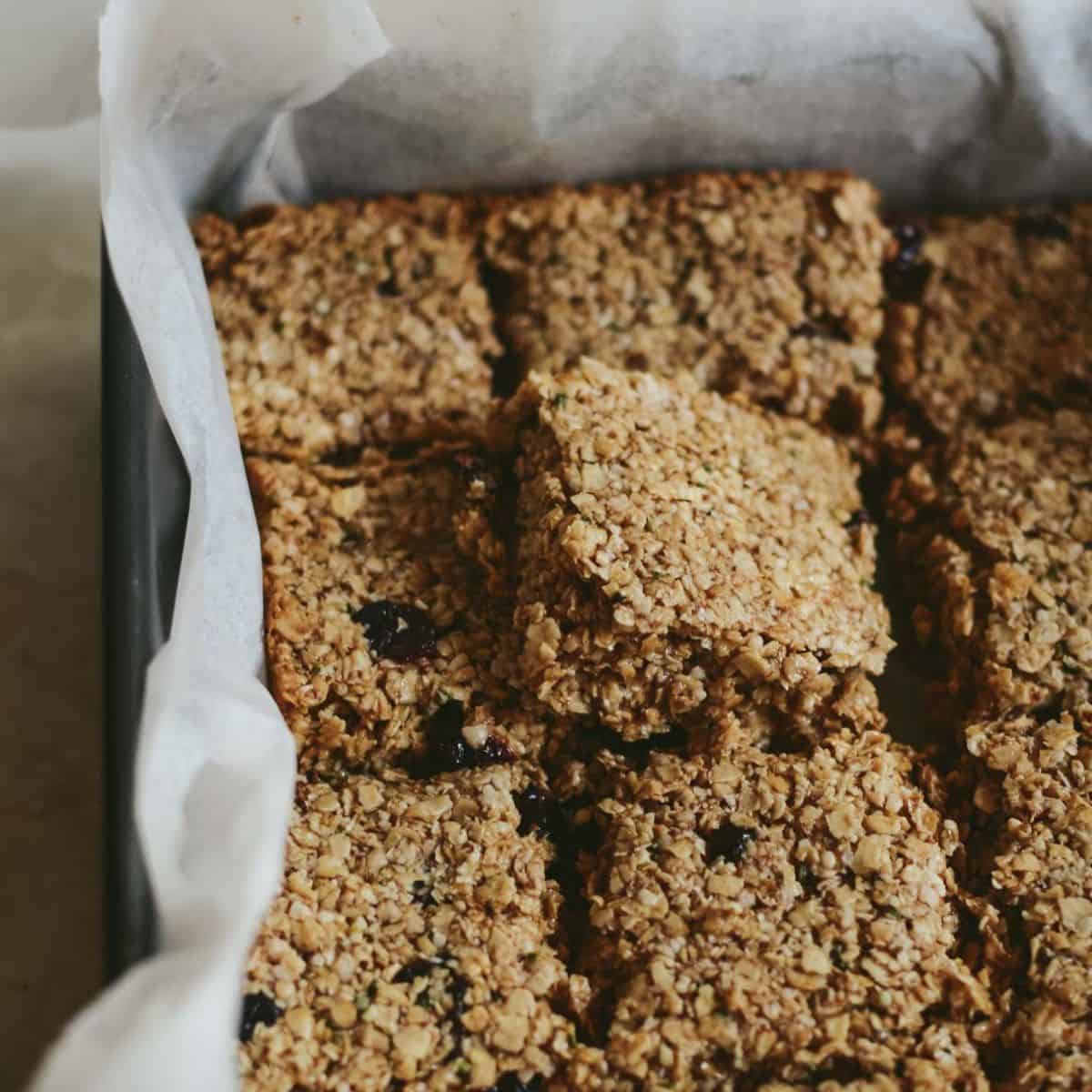 Chewy Honey Flapjacks
