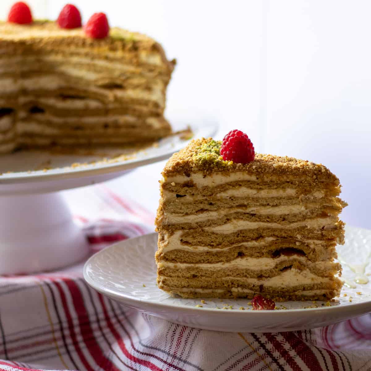 Medovik - Russian Honey Cake