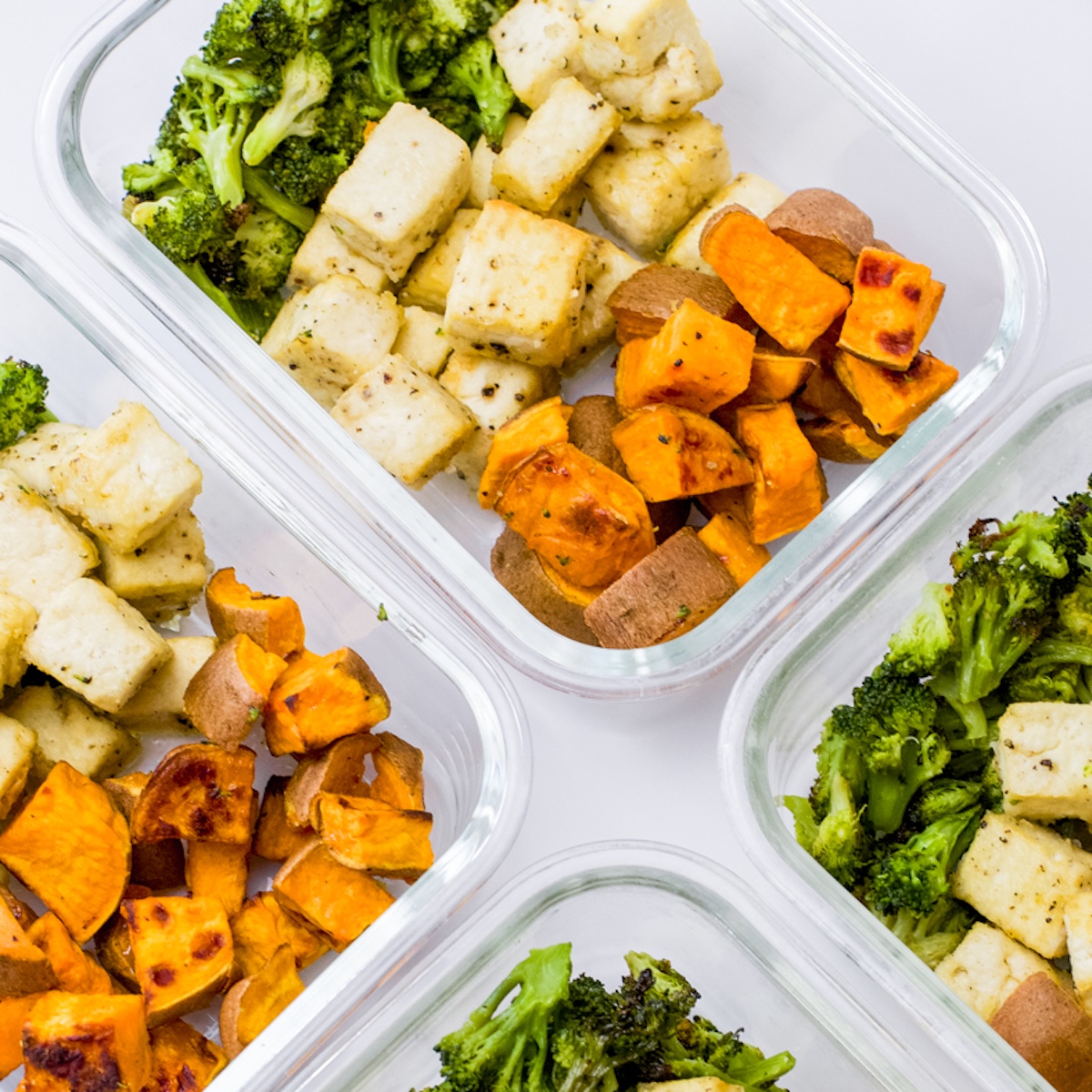 Easy Sheet Pan Tofu and Veggies Meal Prep (High Protein)
