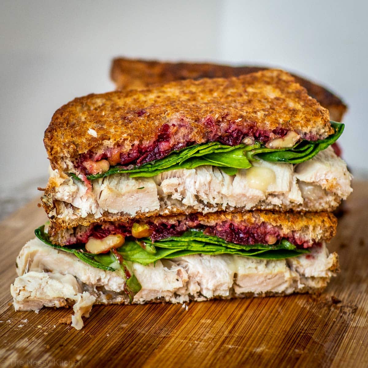 Cranberry Turkey Sandwiches with Brie
