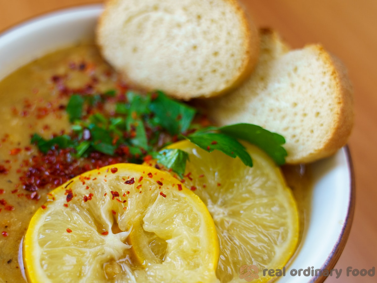 Turkish Lentil Soup (Instant Pot or Slow Cooker)