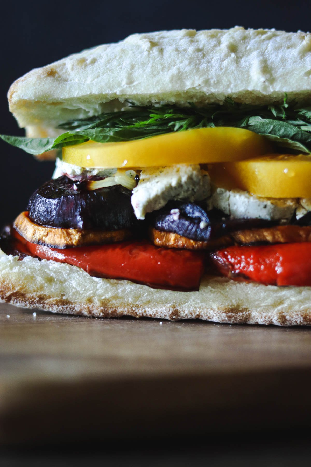 Roasted Vegetable Sandwich