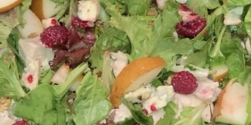 Walnut Pear Blue Cheese Salad Recipe