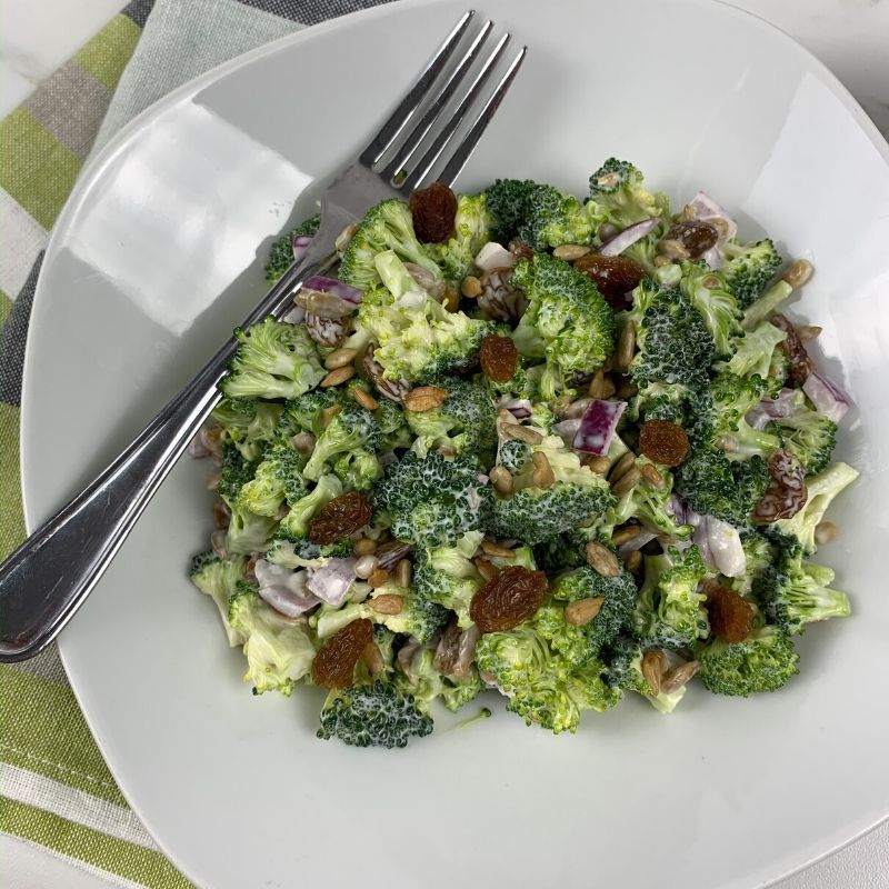 Best Easy Broccoli Raisin Salad Recipe