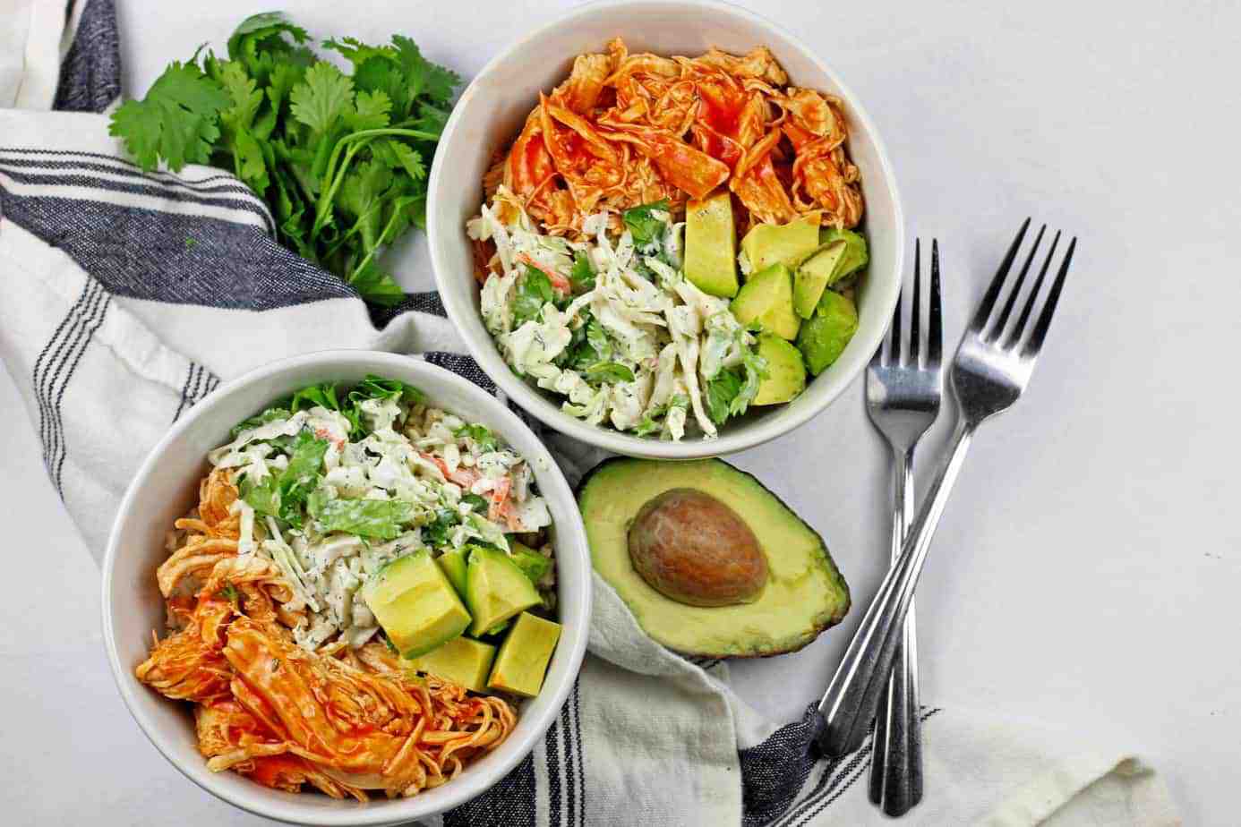 Buffalo Chicken Rice Bowl