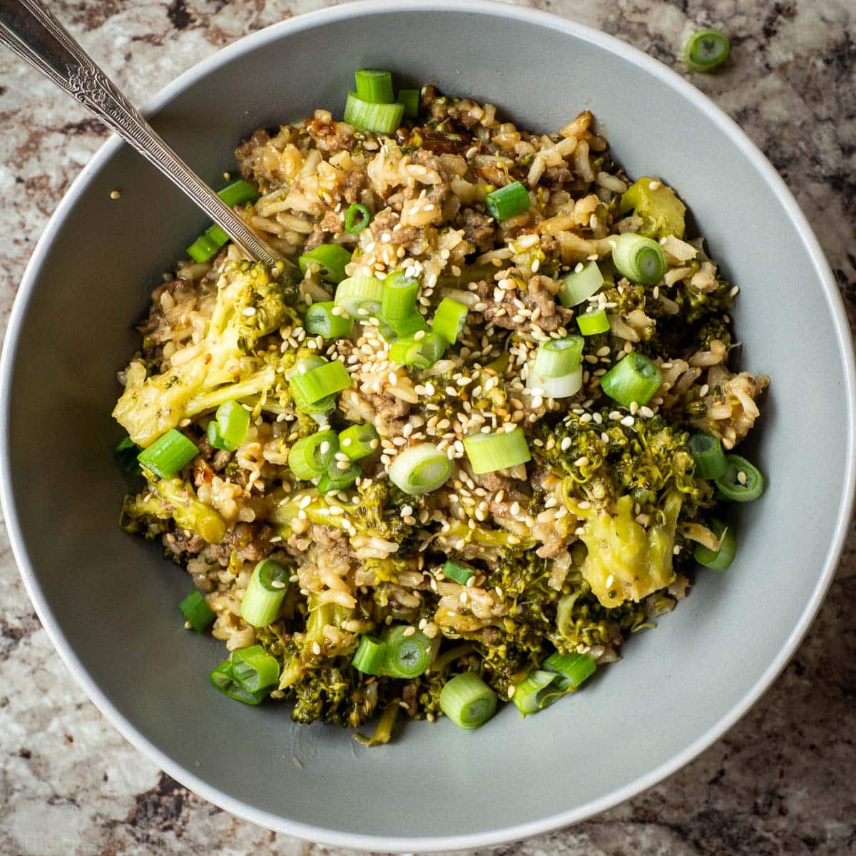 Ground Beef and Broccoli